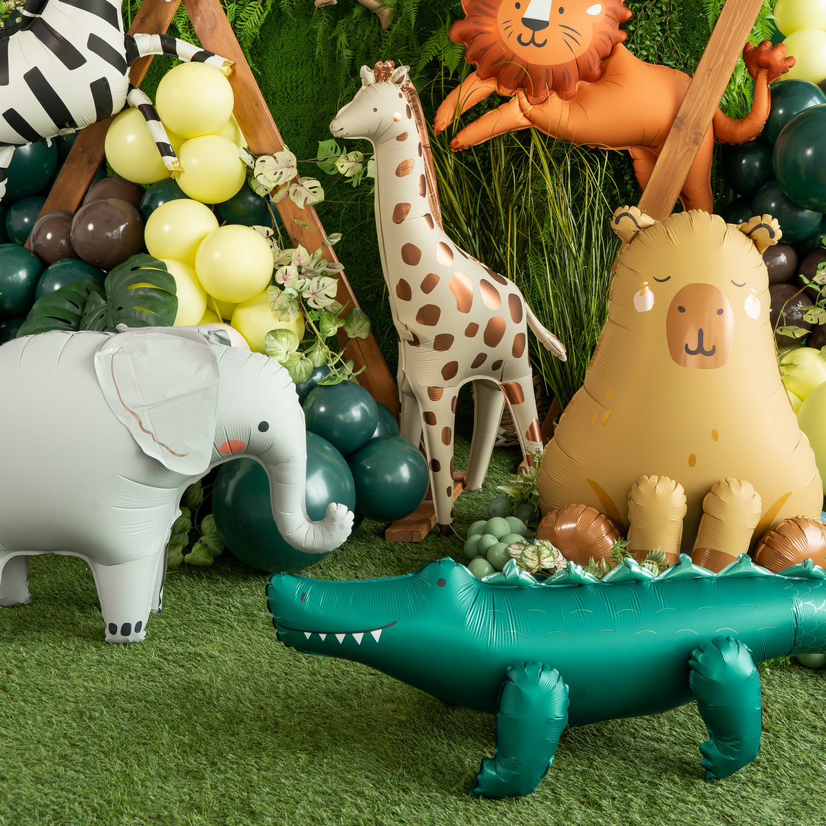 1 Staande ballon XXL - Olifant