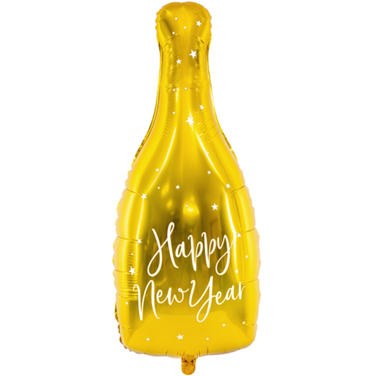 1 Ballon XXL - Happy New Year Fles