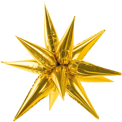 1 ballon XXL – Ster 3D – XXL – Goud