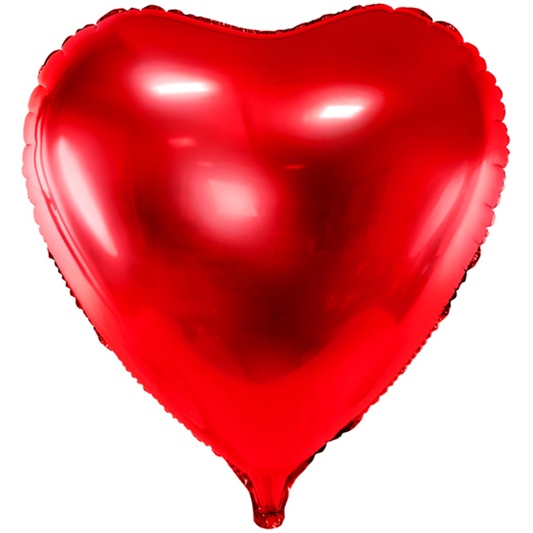 1 Ballon XXL - Hart - Rood