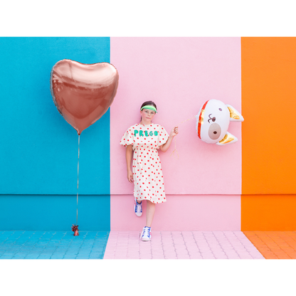 1 Ballon XXL - Hart - Roségoud