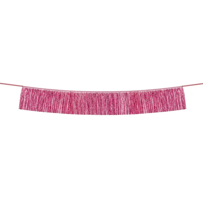 1 slinger - fringeslinger - roze