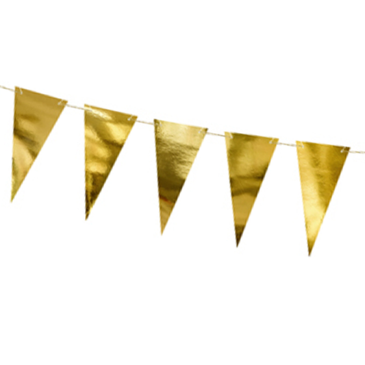 1 vlaggenlijn - 2,15m - Goud