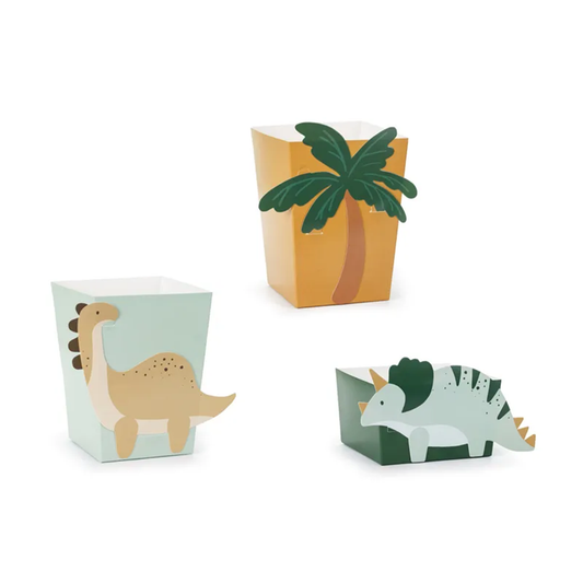 6 snackboxen - dinosaurus