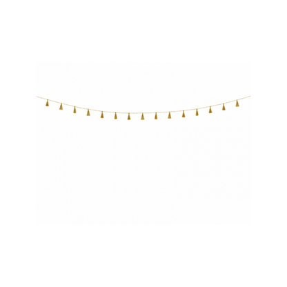 1 Kwastjesslinger - 1,9m - Modern Goud