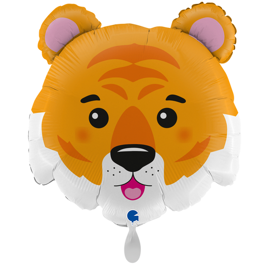 1 Ballon XXL - Tijgerkop