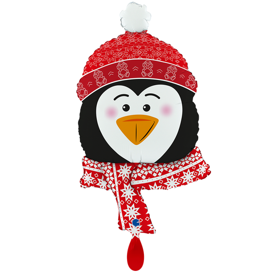 1 Ballon XXL – Pinguïnhoofd Lief