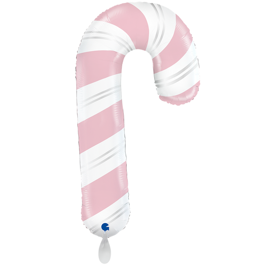 1 Ballon XXL - Pink Candy Cane