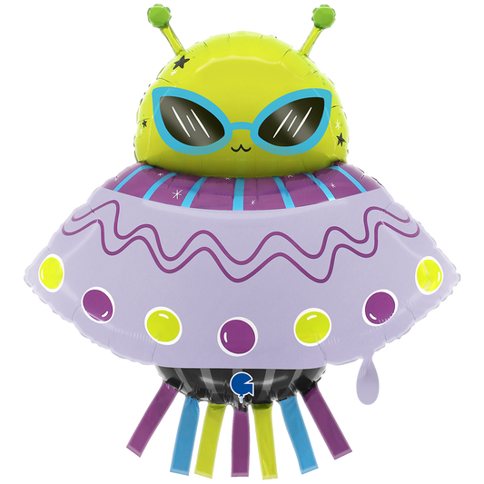 1 ballon XXL - Funky Alien