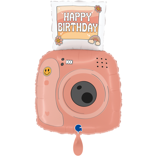 1 Ballon - Groovy Birthday Snap