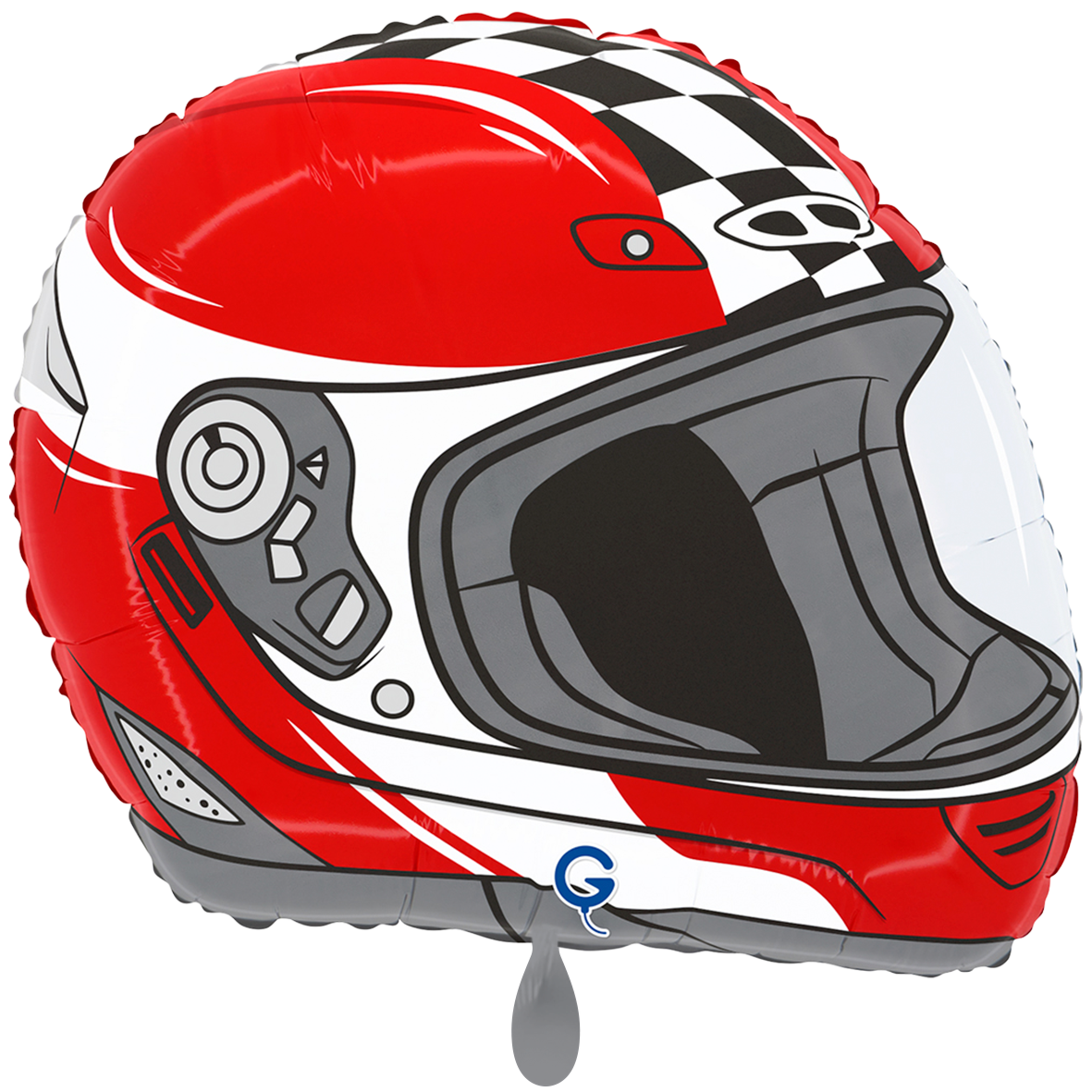 1 Ballon - Motorhelm