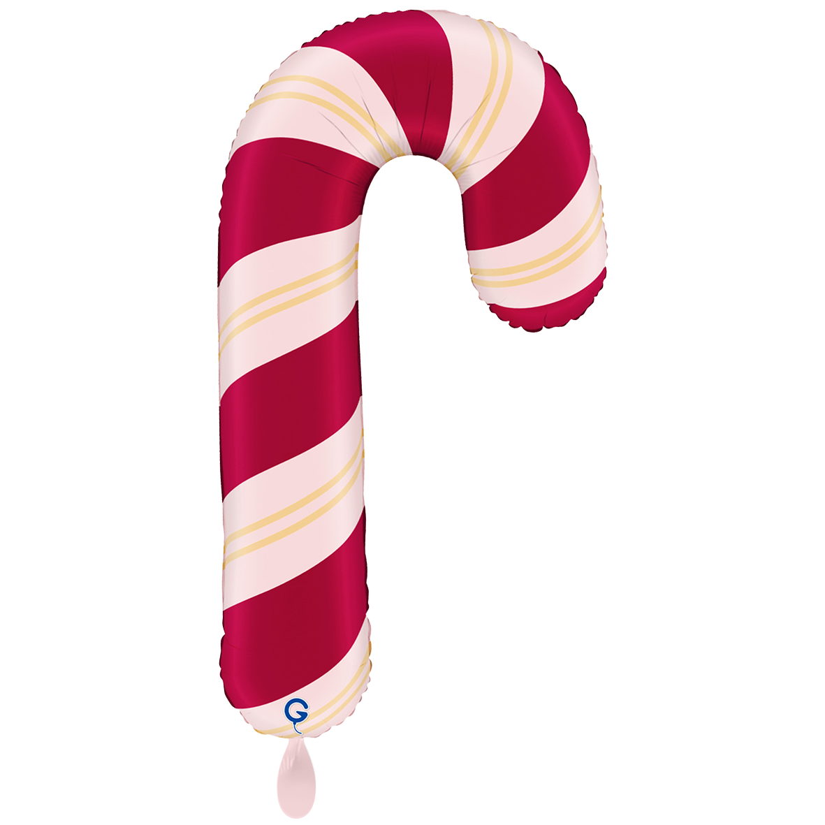 1 ballon XXL – Satin Cherry Candy Cane