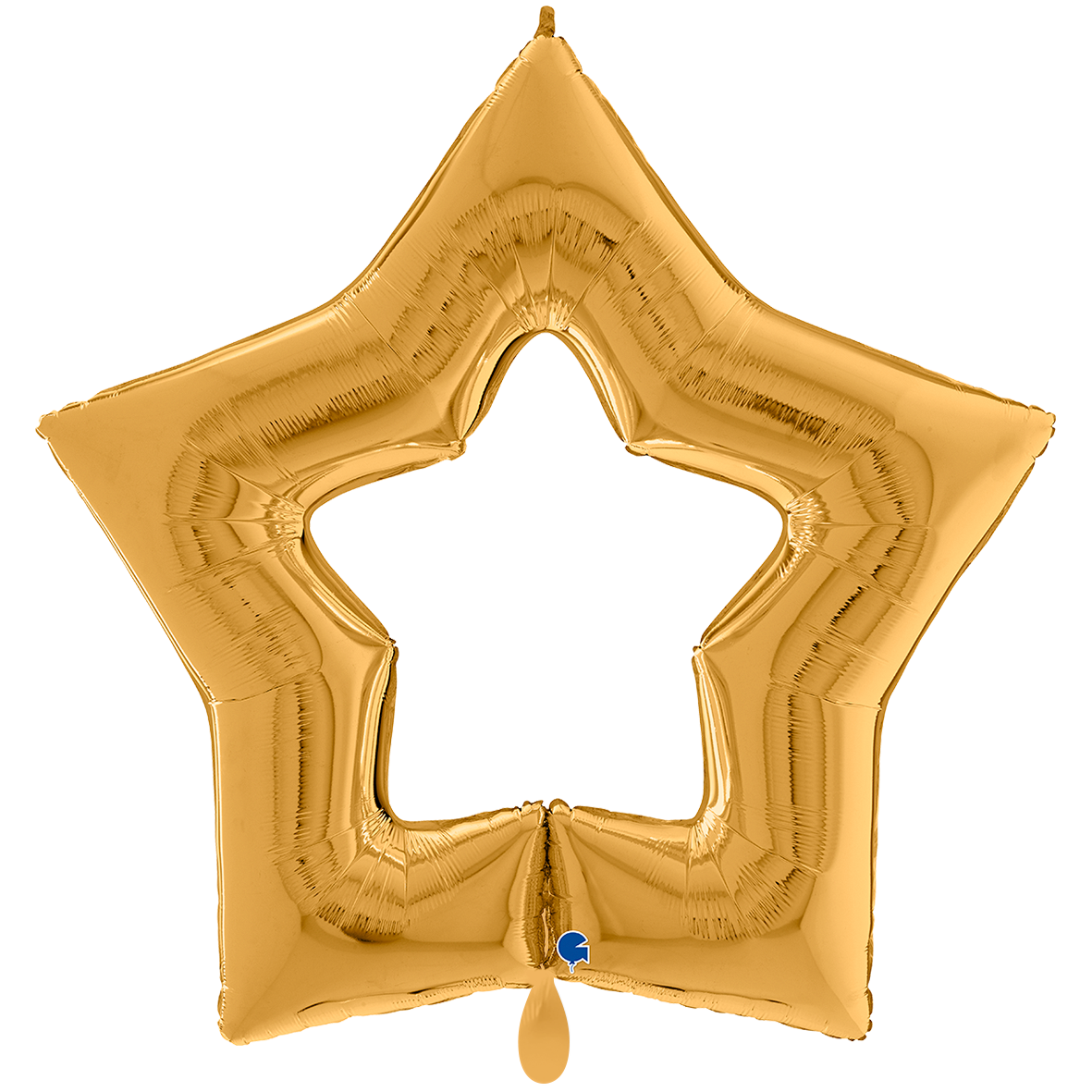 1 Ballon XXL - Linky Star - Goud