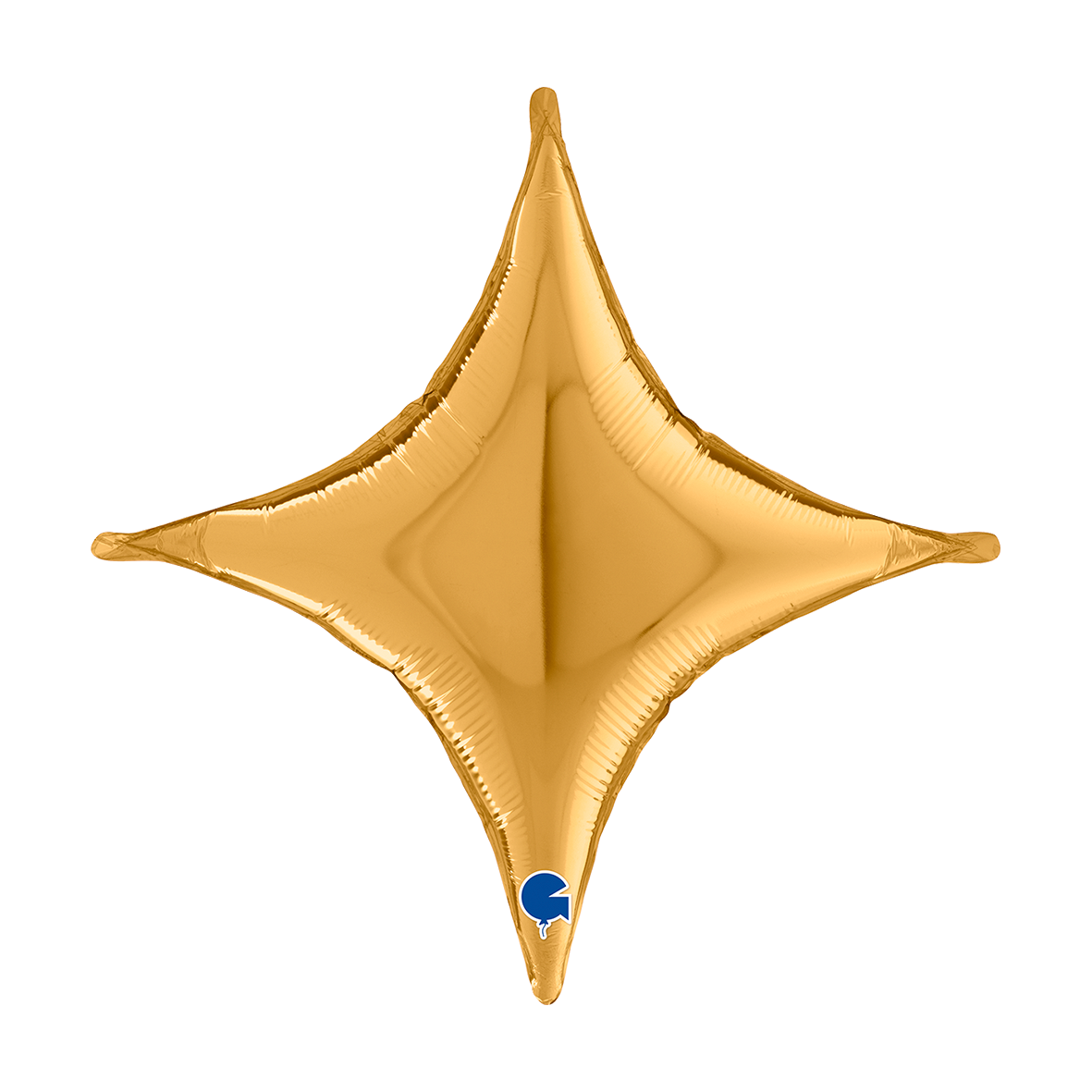 1 Ballon - Deco-Concaaf Kruis - Goud