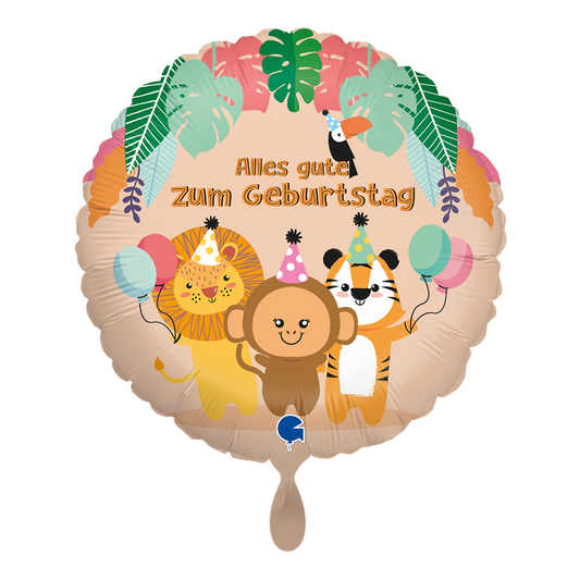 1 Ballon - Tropische Dieren