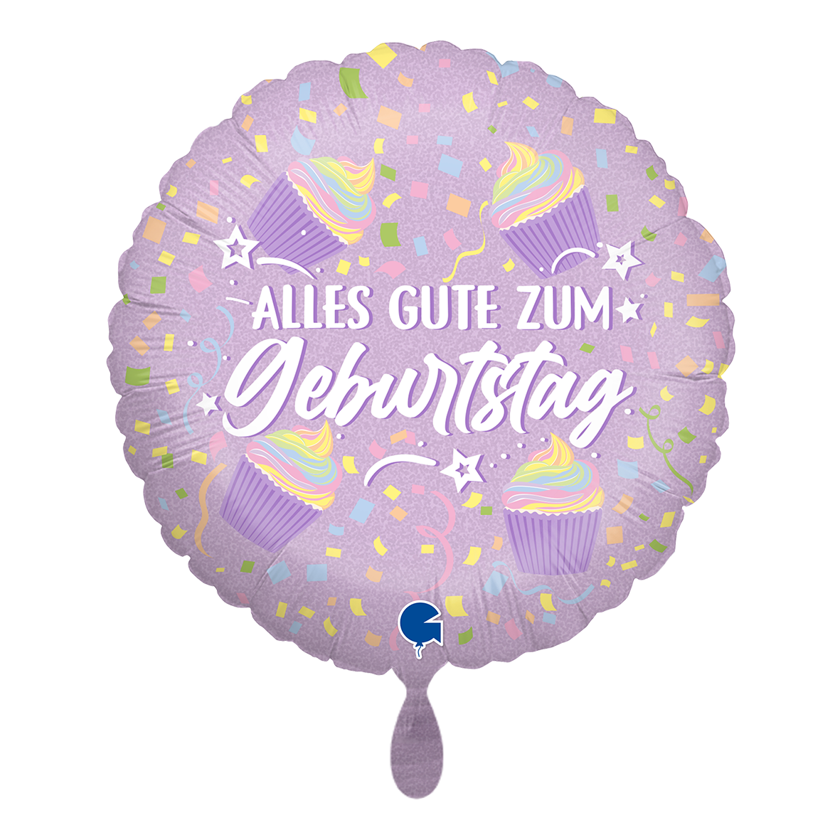 1 Ballon - Pastel Verjaardag