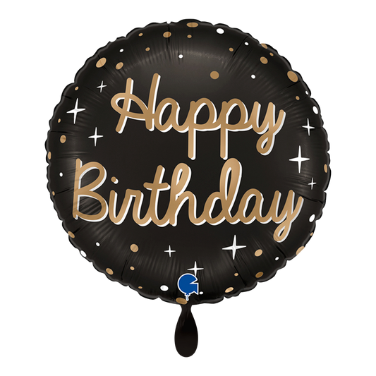 1 Ballon - Sprankelende Verjaardag