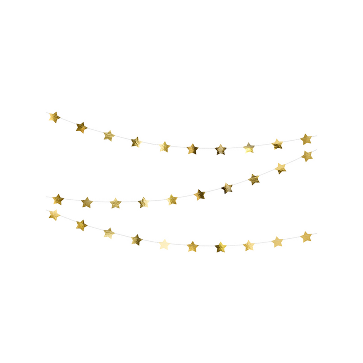 1 sterrenslinger - 3,6 m - goud