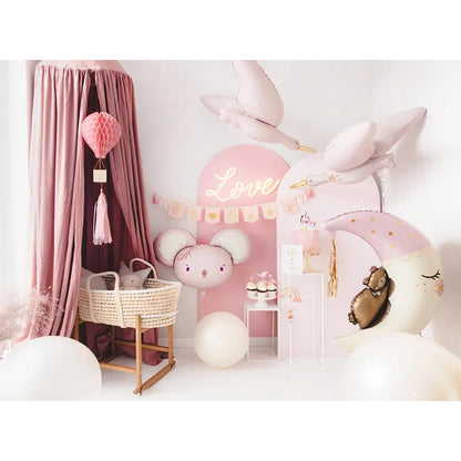 1 Banner-Girlande - Oh Baby Rosa