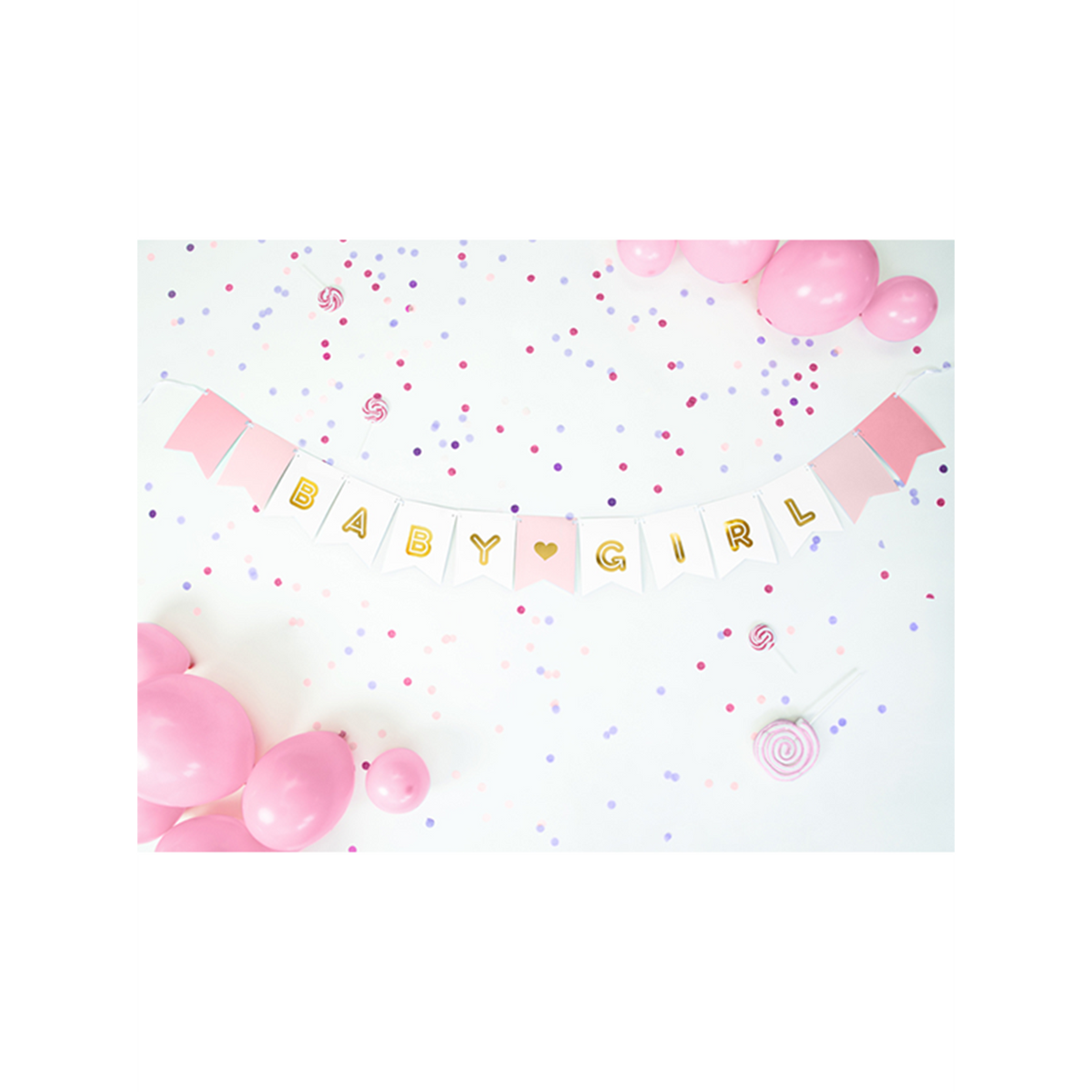 1 Banergirlande - Baby Girl