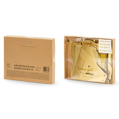 1 Ban Slingers - Alfabet Slingers - Goud