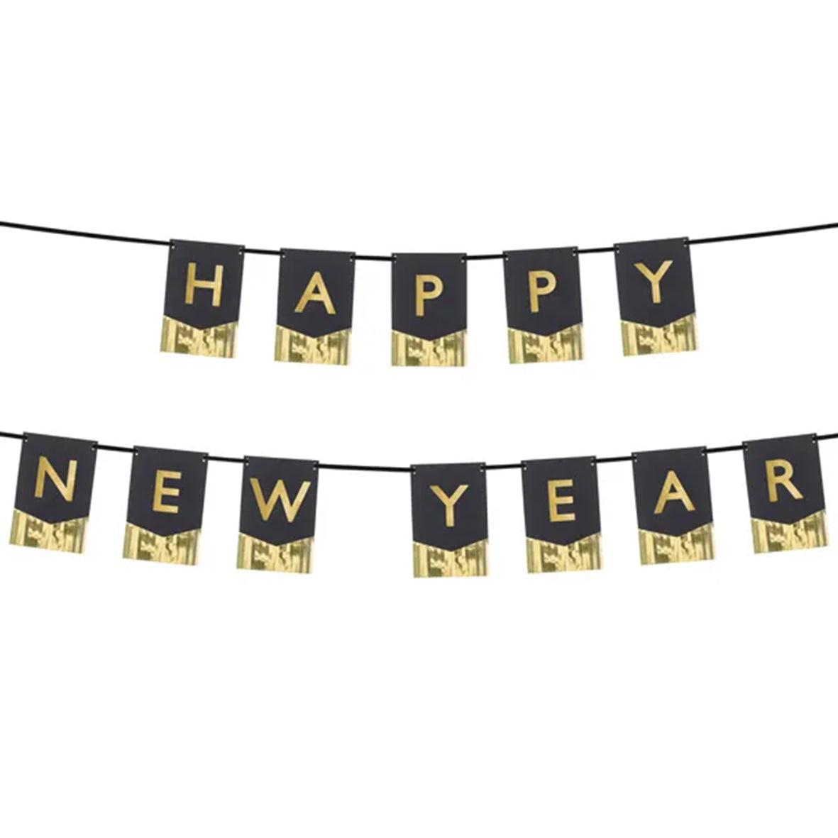 1 vlaggenlijn - Happy New Year