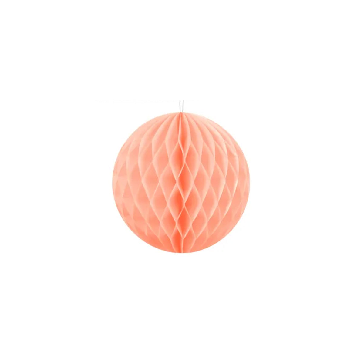 1 Honingraatbal - Ø 10 cm - Licht perzik