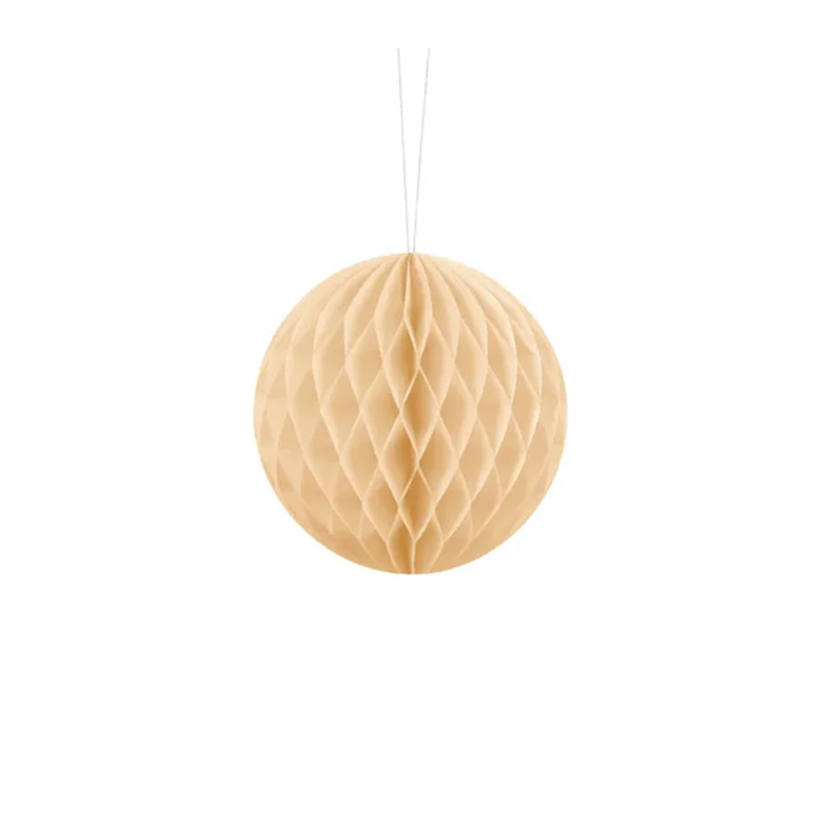 1 honingraatbal - Lichtcrème - Ø 10cm