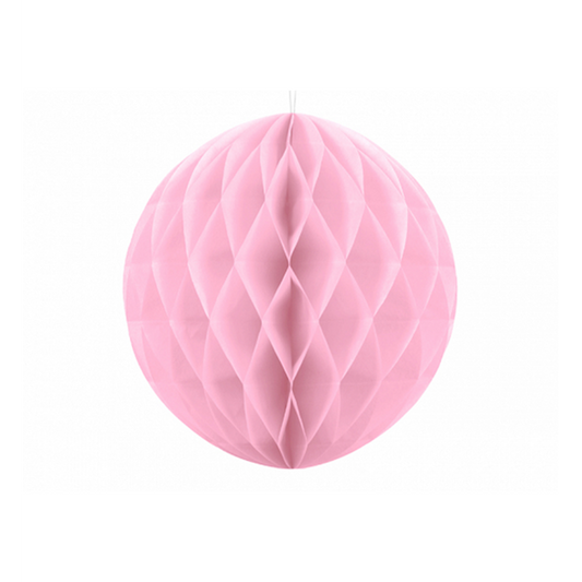 1 honingraatbal XL - Ø 20 cm - Roze