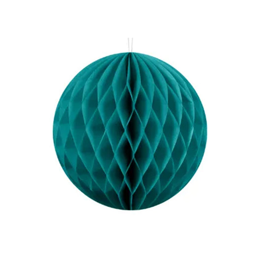 1 honingraatbal XL - Ø 20cm - Laguneblauw