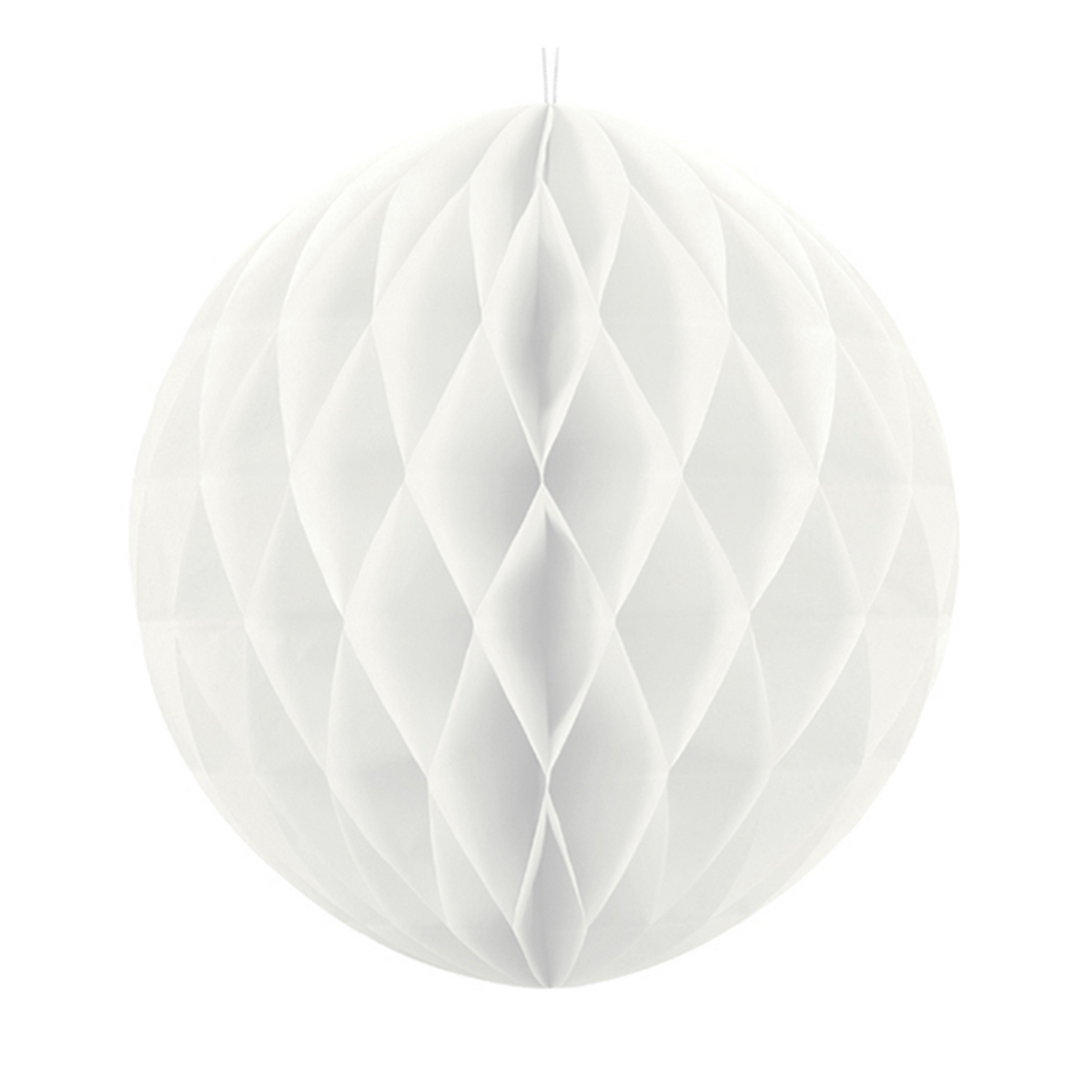 1 honingraatbal XXL - Ø 30 cm - Wit