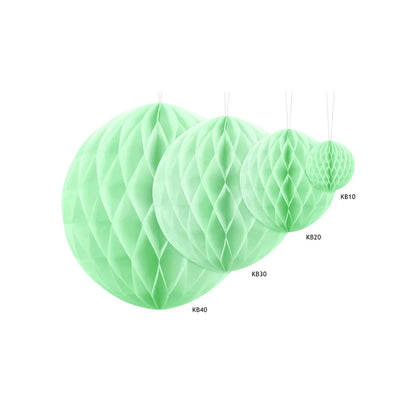 1 honingraatbal XXL - Ø 30cm - Pistache