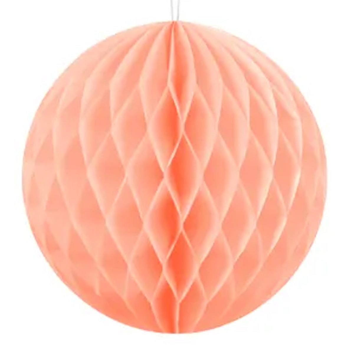 1 honingraatbal XXXL - Ø 40cm - Licht perzik