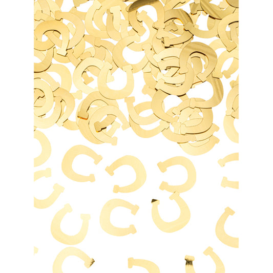 15g metallicconfetti - hoefijzer