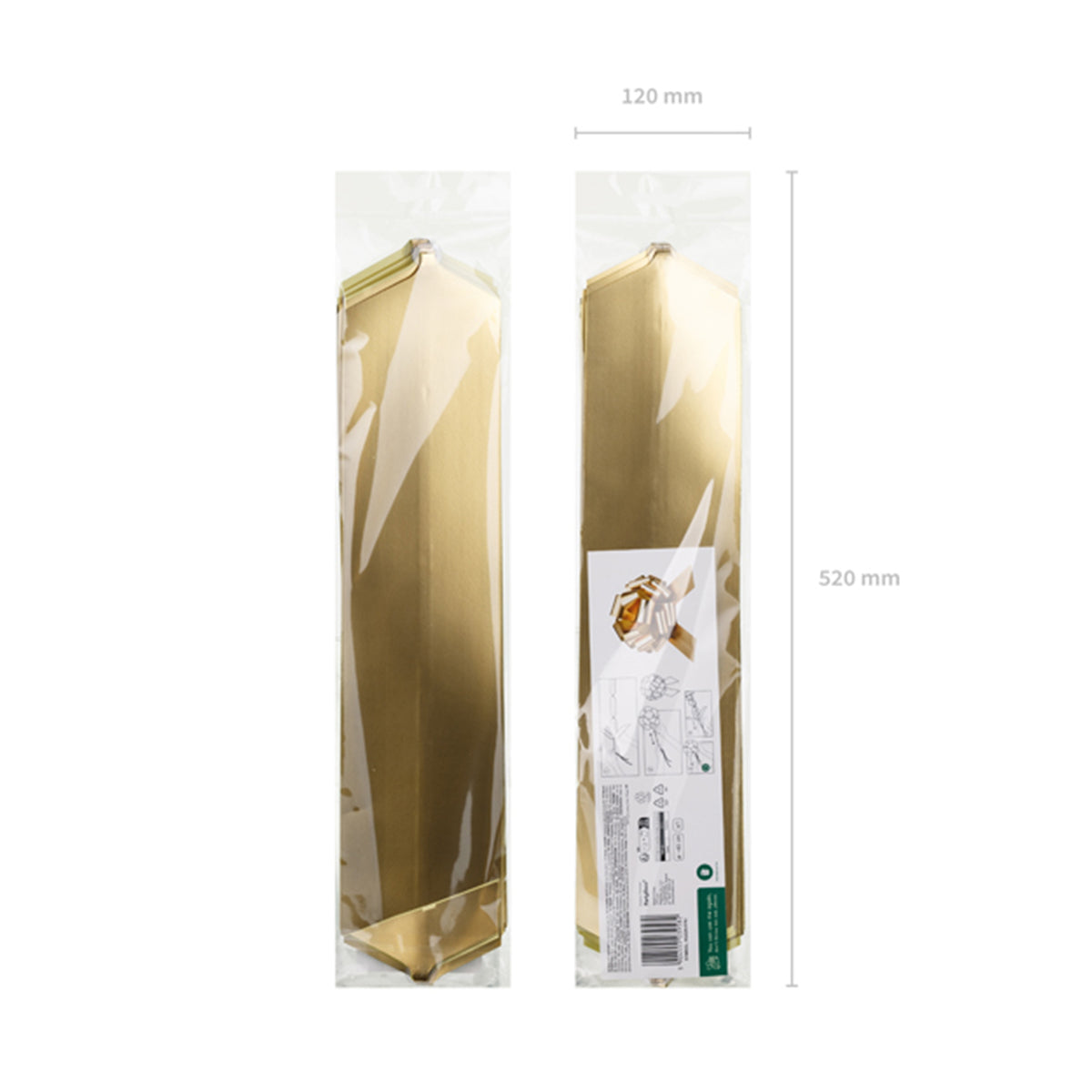 1 Decoratiestrik XXL - DIY - Goud