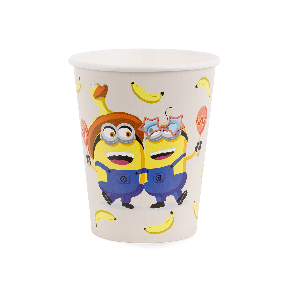 6 papieren bekers - Minions
