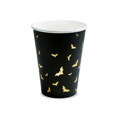 6 papieren bekers Trend - 220ml - Trick or Treat