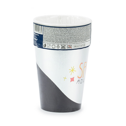 6 papieren bekers Trend - 200ml - Space Party