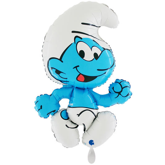 1 Ballon XXL - De Smurfen - Smurf