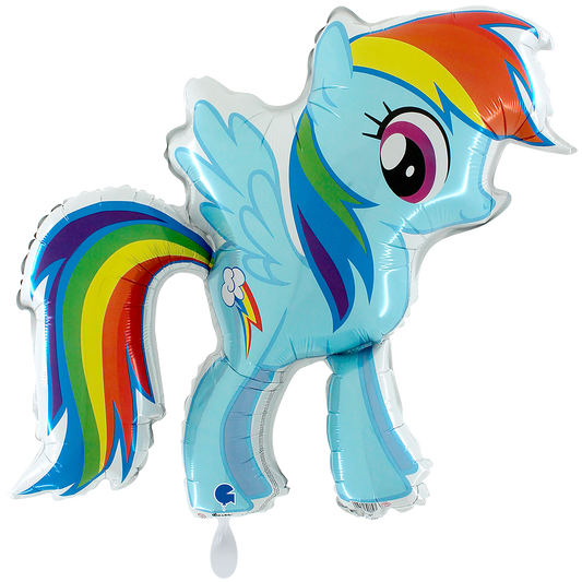 1 Ballon XXL - My Little Pony - Rainbow Dash