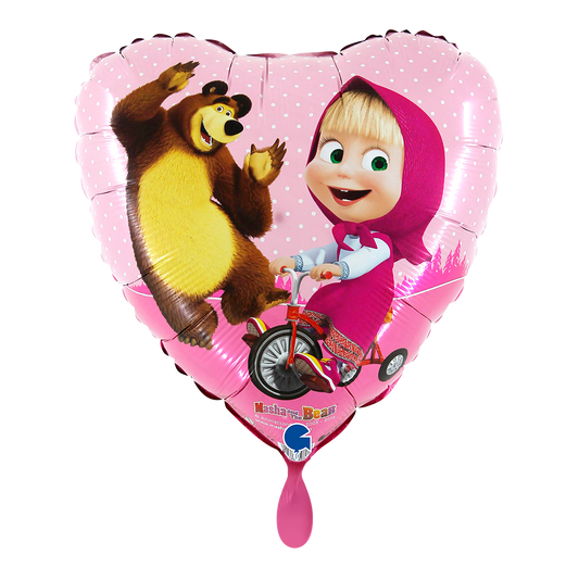 1 Ballon - Biking Masha