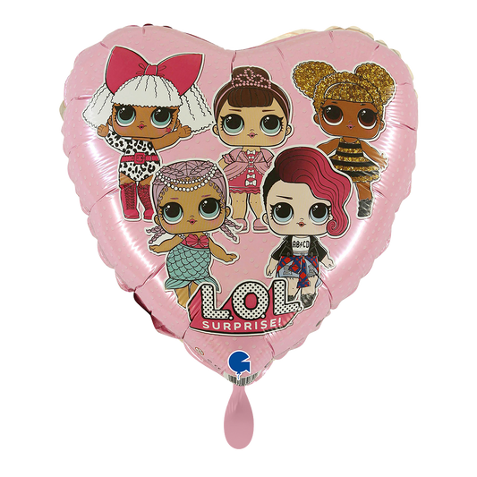 1 Ballon - LOL Surprise Rosa