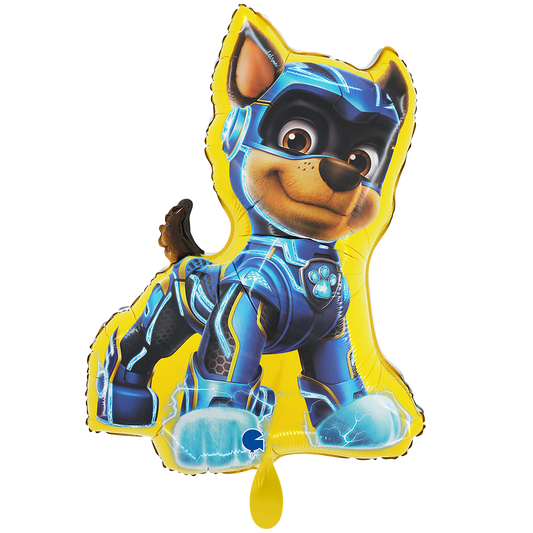 1 Ballon XXL - Paw Patrol Mighty Pups - Chase Yellow