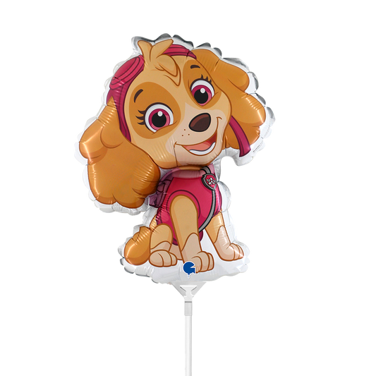 10 Mini Luchtballonnen - Paw Patrol - Skye (onverpakt)