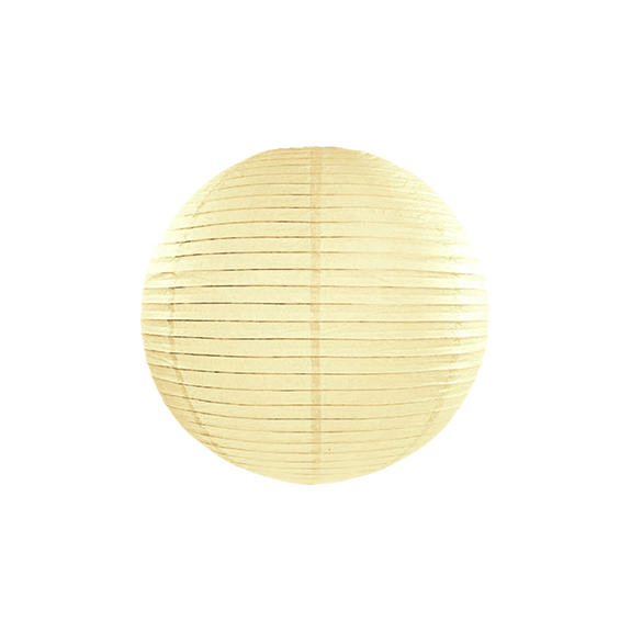 1 Lampion XS - Ø 20cm - Crème