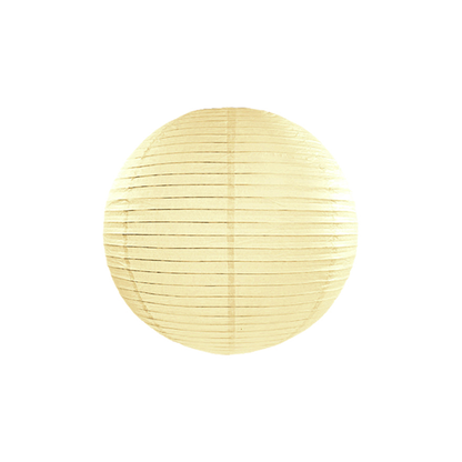 1 Lampion XS - Ø 20cm - Crème