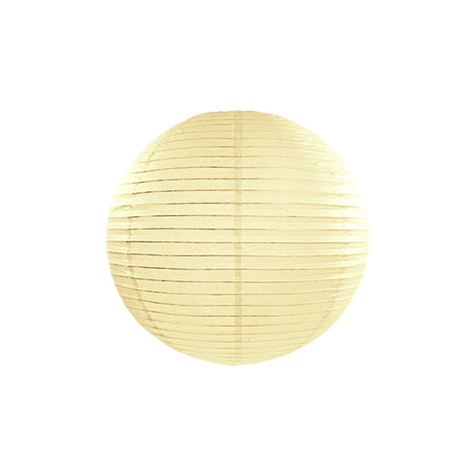 1 Lampion XS - Ø 20cm - Crème
