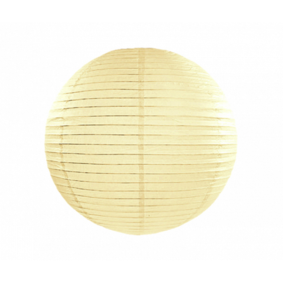1 Lampion XL - Ø 35 cm - Crème