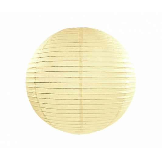 1 Lampion XL - Ø 35 cm - Crème
