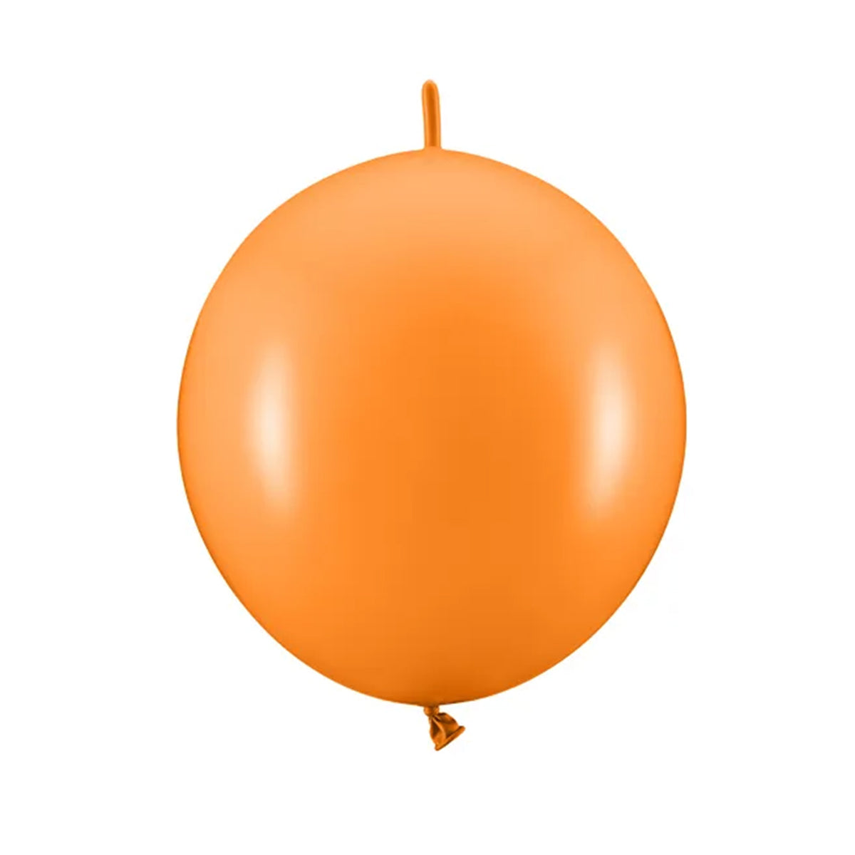 20 ballonslingerballonnen - Ø 28cm - Pastel Mandarijn Oranje
